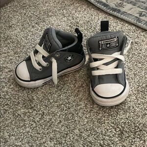 Converse toddler Gray All Star high top Sneakers